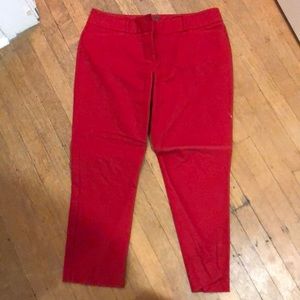 Red pants